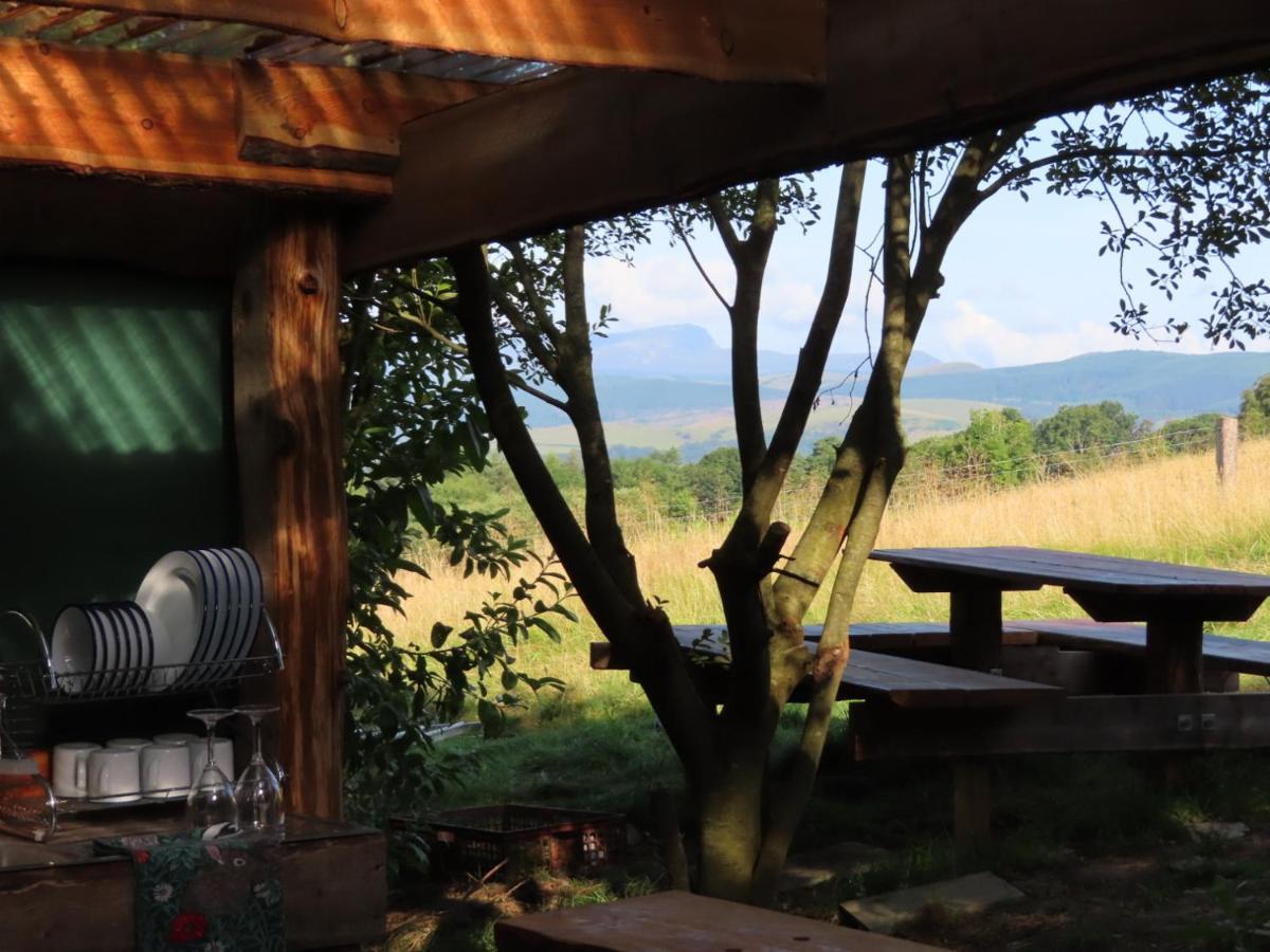 Hotel Annies Land Wales super insulated Fire Yurt à Machynlleth Extérieur photo